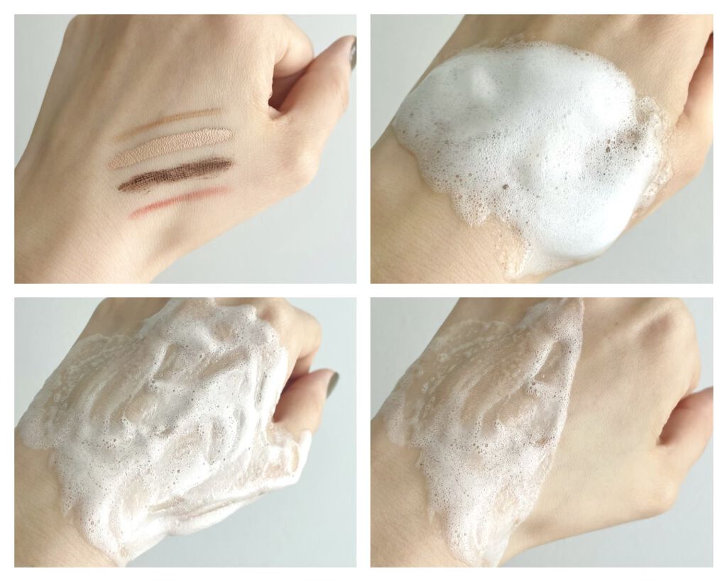 泡クリームメイク落とし/ビオレ/クレンジングクリームを使ったクチコミ（3枚目）