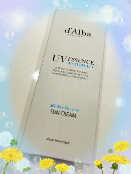 ダルバ ウォータフル エッセンス サンクリーム/ダルバ/日焼け止めクリームを使ったクチコミ(2枚目)