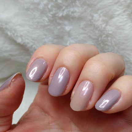 ミルクティ on LIPS 「✴✴久しぶりのワンカラーベタ塗り💜✨✴スキューズミー(@_sq..」(2枚目)