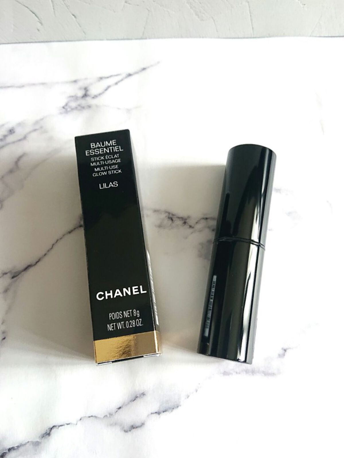 ボーム エサンシエル リラ/CHANEL/スティックハイライトを使ったクチコミ（2枚目）