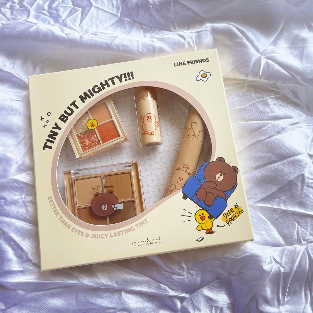 LINE FRIENDS EDITION/rom&nd/メイクアップキットを使ったクチコミ（1枚目）