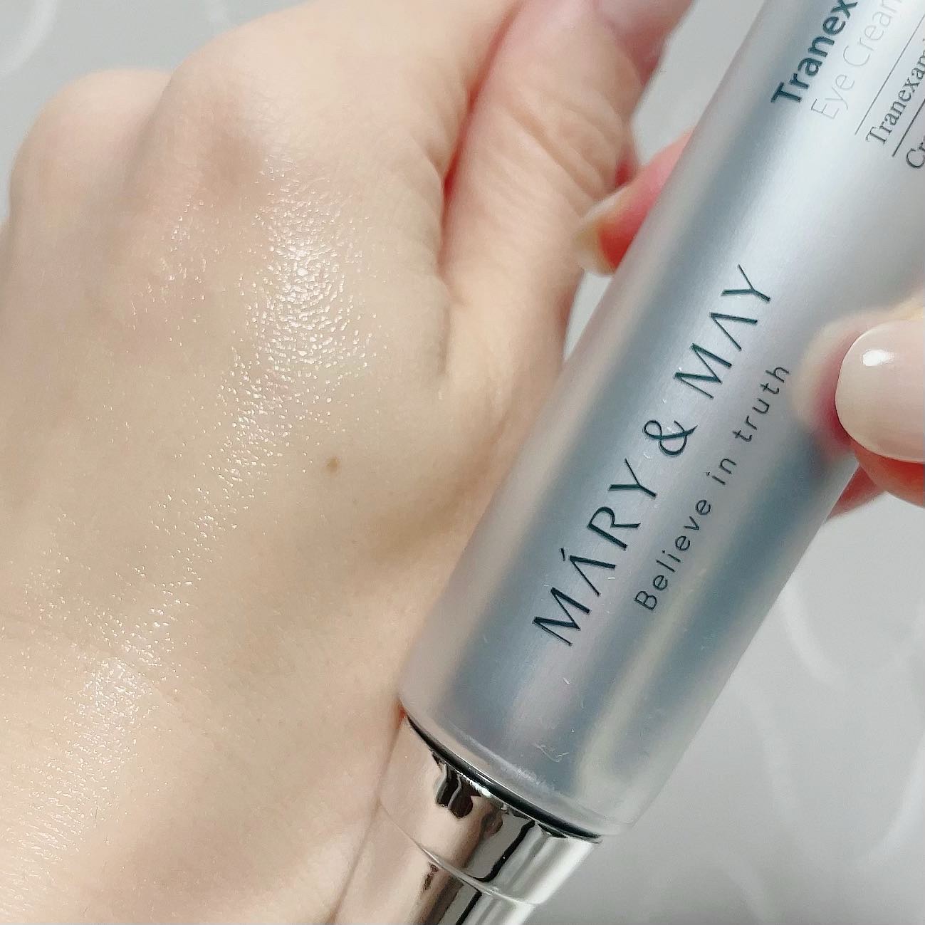 トラネキサム酸＋グルタチオン アイクリーム/MARY&MAY/アイケア・アイクリームを使ったクチコミ（3枚目）