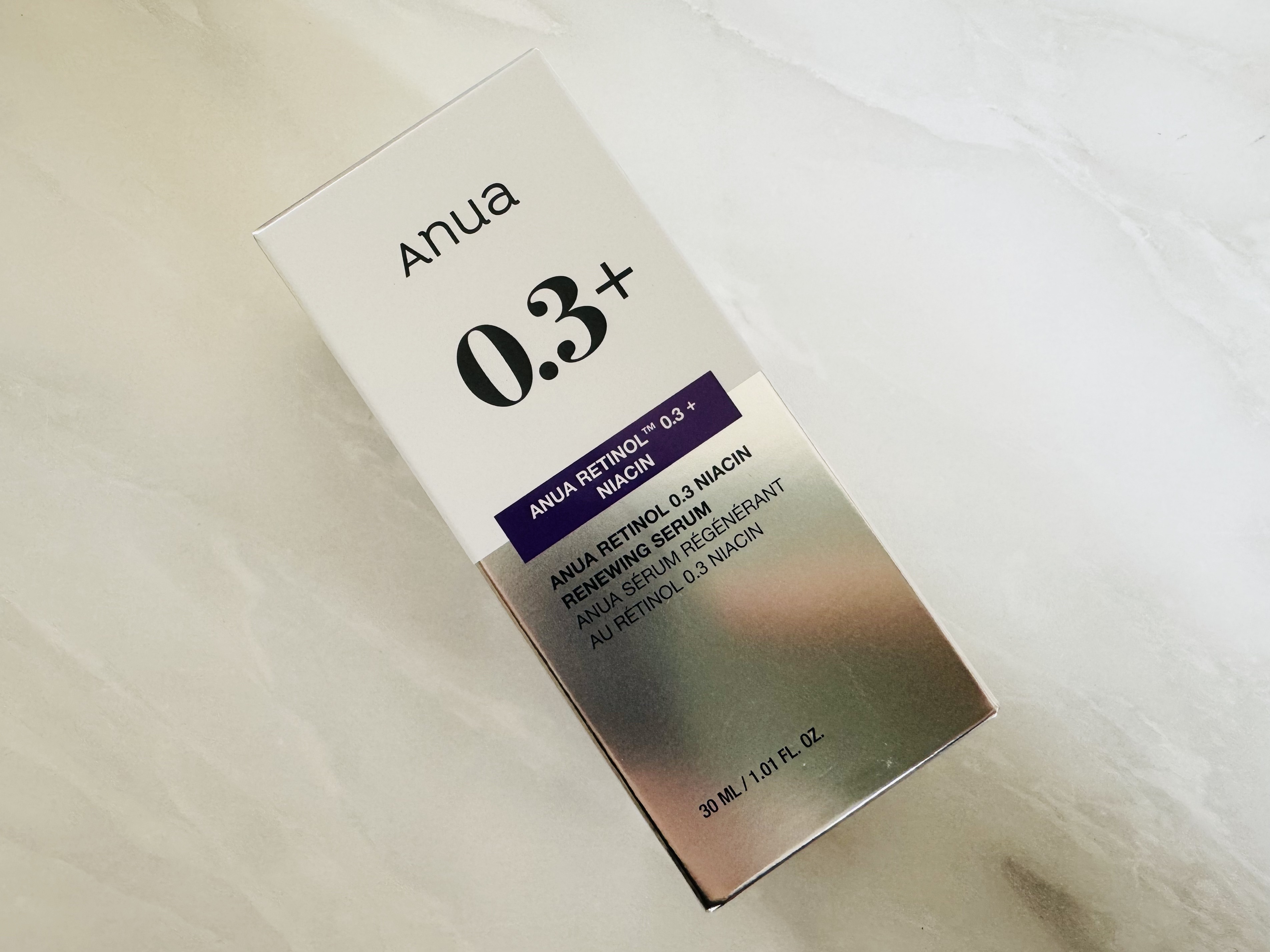レチノール0.3 ナイアシンリニューイングセラム/Anua/美容液を使ったクチコミ（2枚目）
