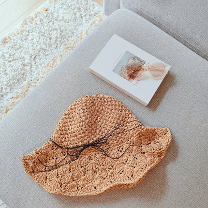 Panamama【フォロバ】 on LIPS 「麦わらハット𓂅👒小さく畳んでコンパクトになるので、カバンに収納..」(2枚目)