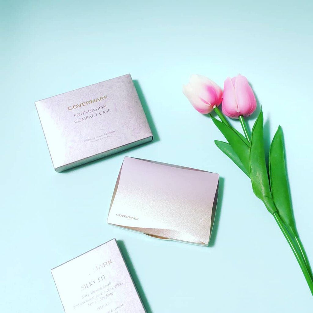 シルキー フィット/COVERMARK/パウダーファンデーションを使ったクチコミ(4枚目)
