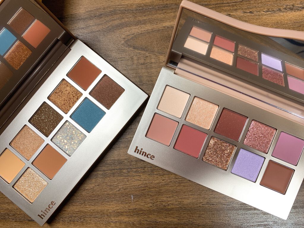 ニューデップスアイシャドウパレット/hince/アイシャドウパレットを使ったクチコミ（1枚目）