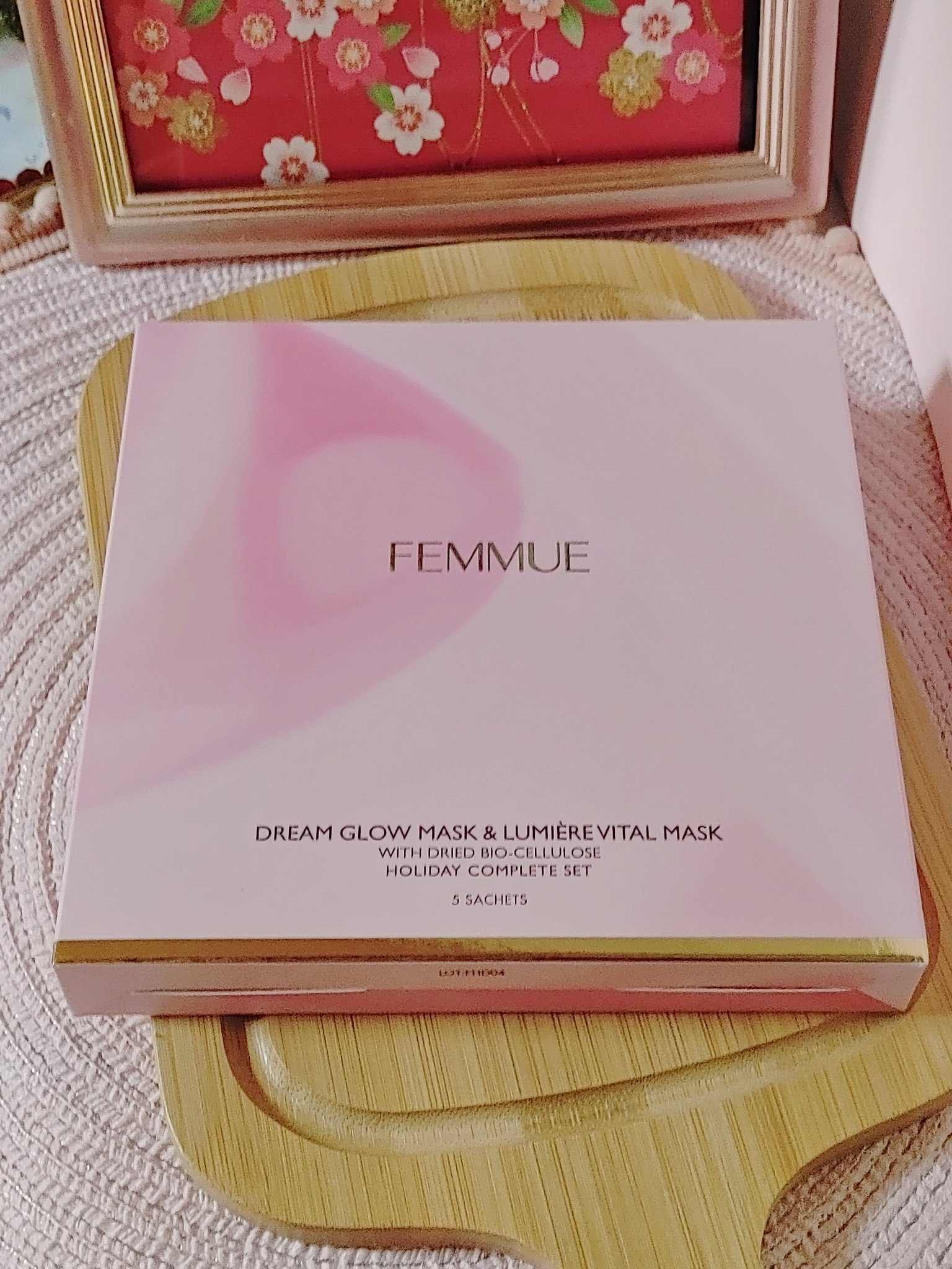 ドリームグロウマスク ホリデーコンプリートセット 2023/FEMMUE/スキンケアキットを使ったクチコミ（3枚目）