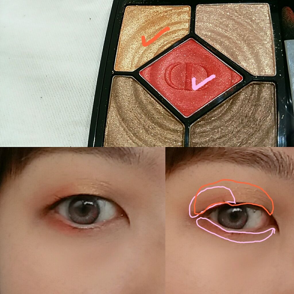 サンク クルール/Dior/アイシャドウパレットを使ったクチコミ(3枚目)