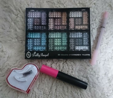 30COLORSEYESHADOWPALETTE/Dolly Angel/アイシャドウパレットを使ったクチコミ（1枚目）