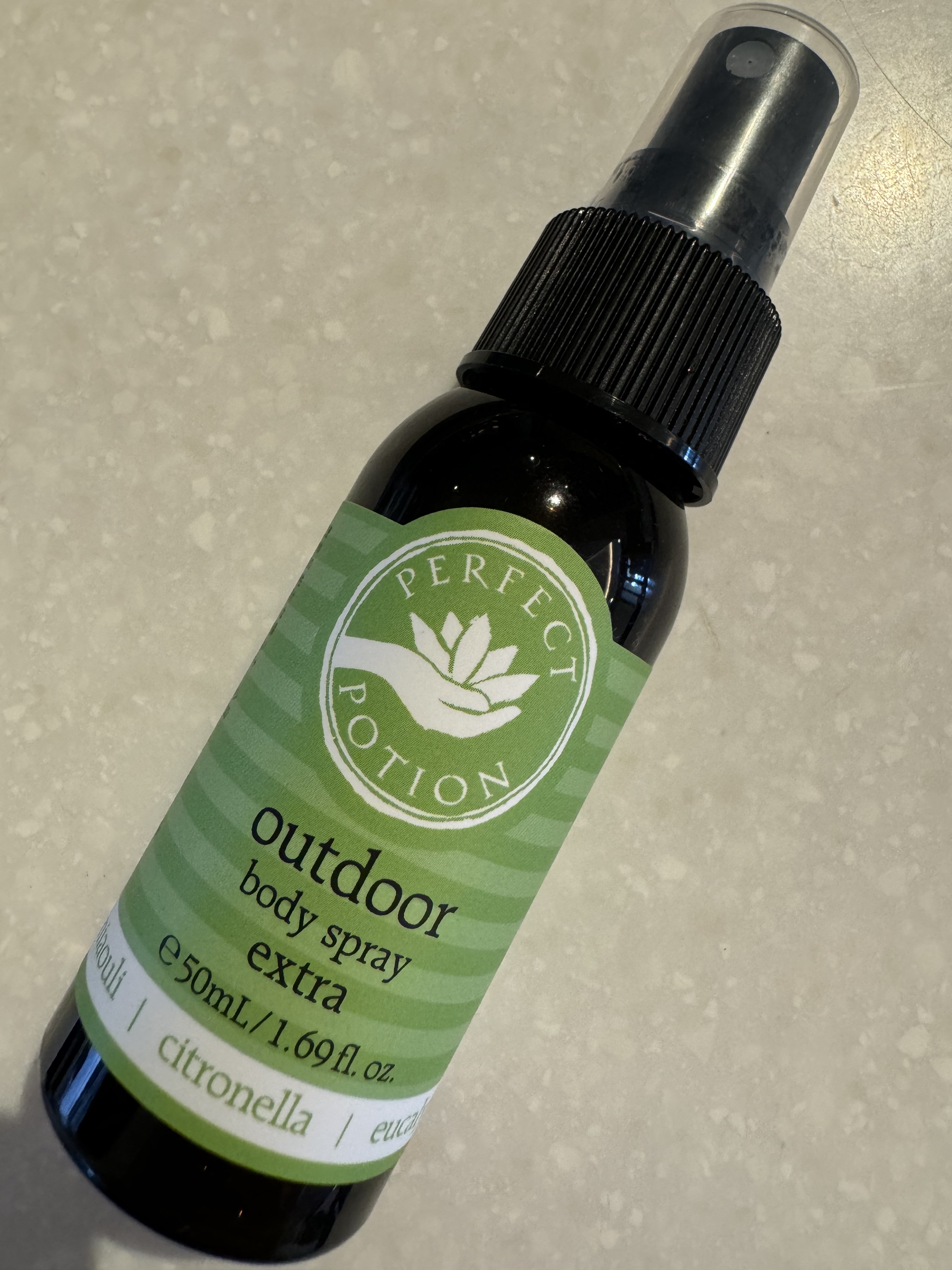 アウトドア ボディスプレー 50ml/パーフェクトポーション/ミスト状化粧水を使ったクチコミ（1枚目）