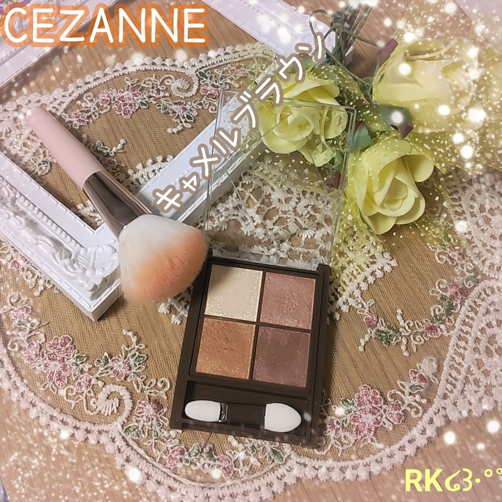 ニュアンスオンアイシャドウ/CEZANNE/アイシャドウパレットを使ったクチコミ（1枚目）