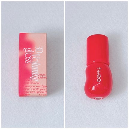 フィー 3Dボリューミンググロス/fwee/リップグロスを使ったクチコミ(7枚目)