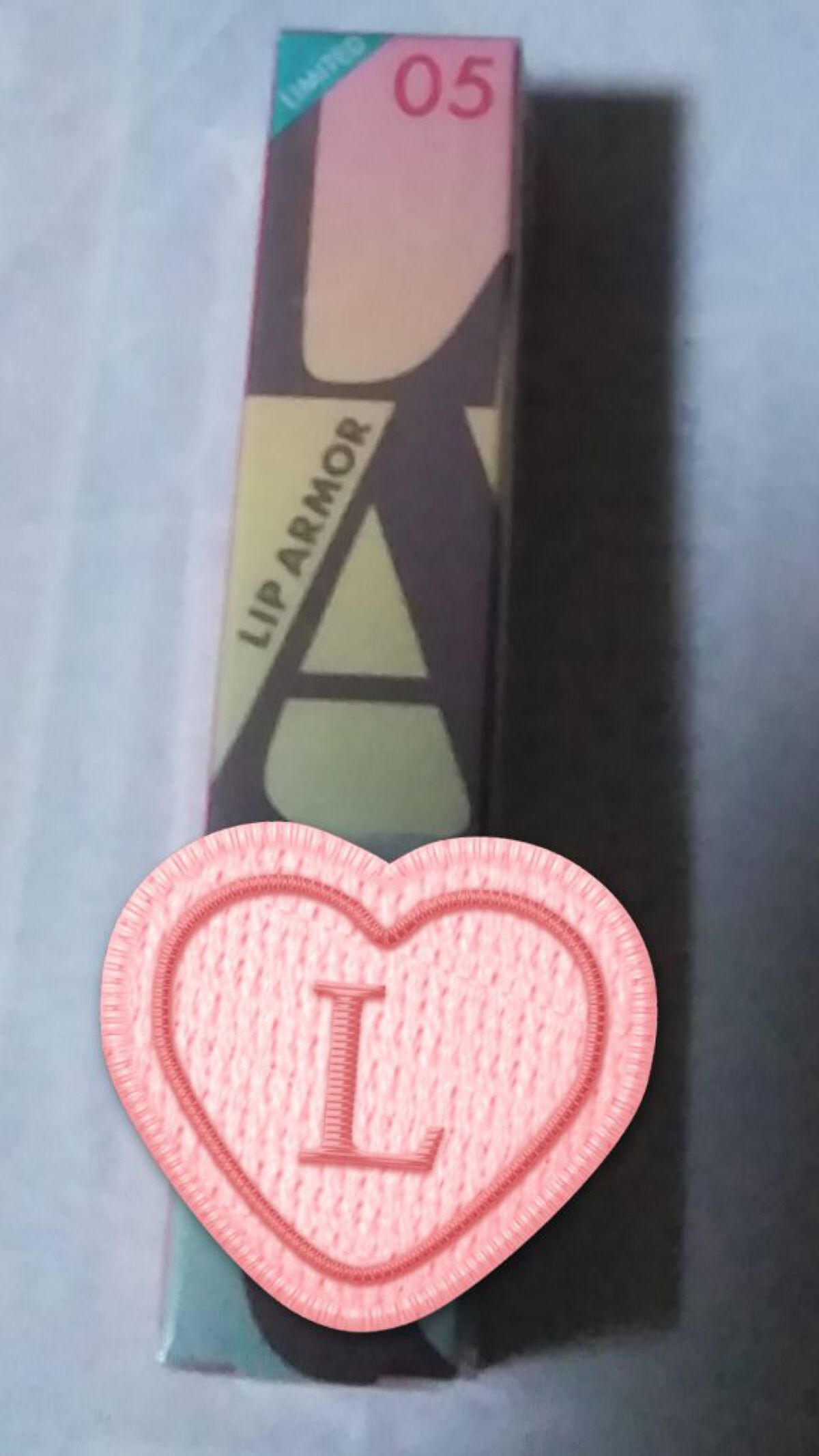 リップアーマーⅩ X05 ハートキャッチャー/KiSS/口紅を使ったクチコミ（1枚目）