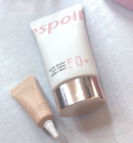 ウォータースプラッシュサンクリーム/espoir/日焼け止め・UVケアを使ったクチコミ(1枚目)