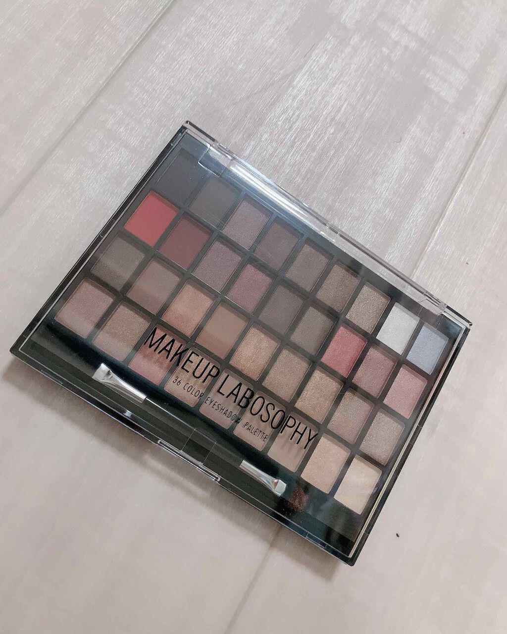 36カラーアイシャドウパレット/ドン・キホーテ/アイシャドウパレットを使ったクチコミ(1枚目)