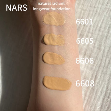 ナチュラルラディアント ロングウェアファンデーション/NARS/リキッドファンデーションを使ったクチコミ(1枚目)