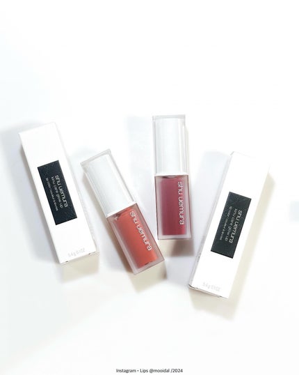 キヌケアグローアップ/shu uemura/口紅を使ったクチコミ(2枚目)