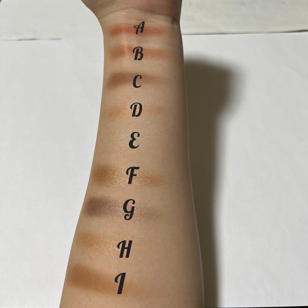 UR GLAM BLOOMING EYE COLOR PALETTE/U R GLAM/アイシャドウパレットを使ったクチコミ(4枚目)