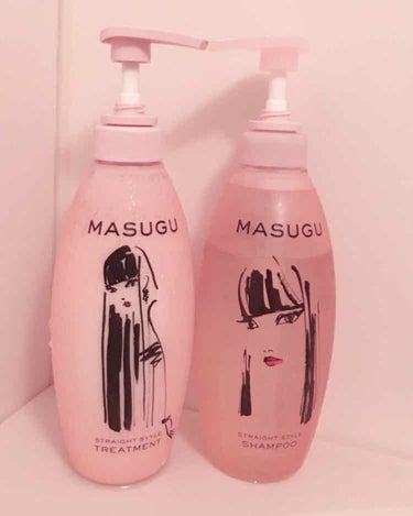 lipsさんに頂きました
MASUGUをレビューしていきます！

まずは、簡単にどんな商品かご紹介〜

シャンプーはアミノ酸系洗浄成分で
頭皮や髪にやさしい洗浄力。

トリートメントは潤いを閉じ込めなが