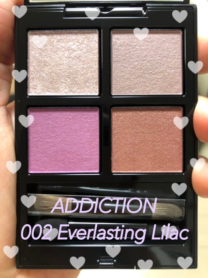 アディクション ザ アイシャドウ パレット 002 Everlasting Lilac/ADDICTION/アイシャドウパレットを使ったクチコミ(1枚目)