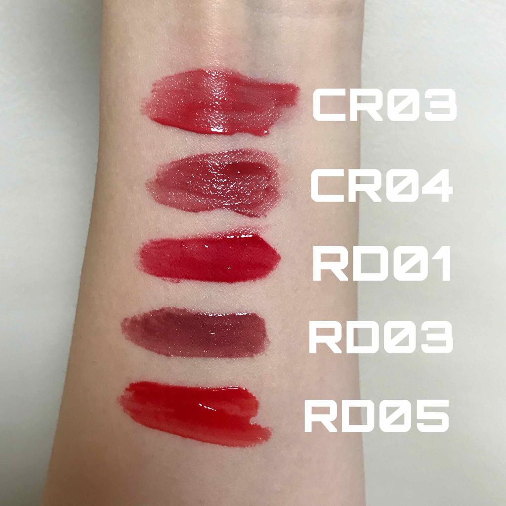 アピュー ウォーターライト ティント/A’pieu/リップティントを使ったクチコミ（3枚目）