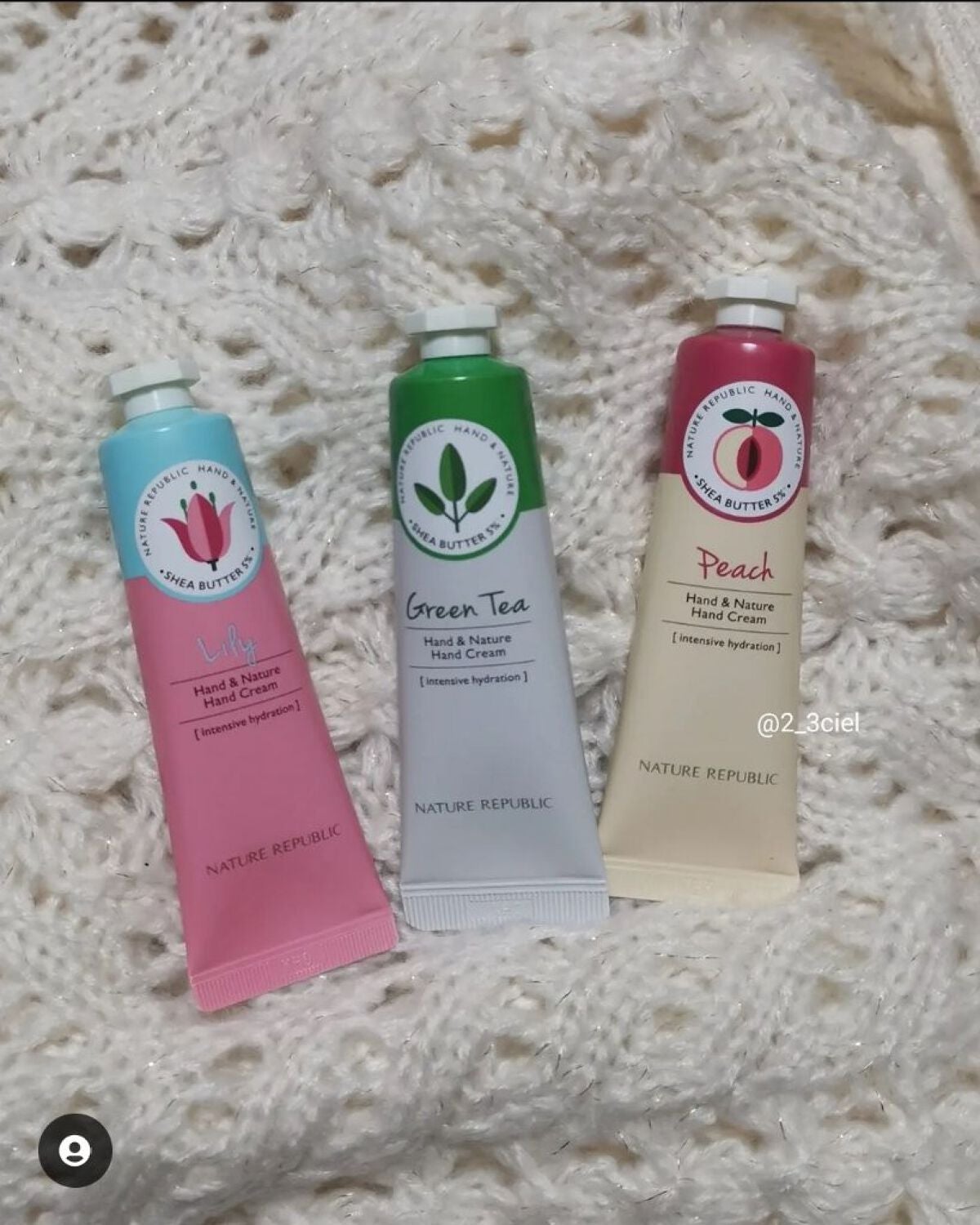 ハンドクリーム(グリーンティー) /ネイチャーリパブリック/ハンドクリームを使ったクチコミ(2枚目)