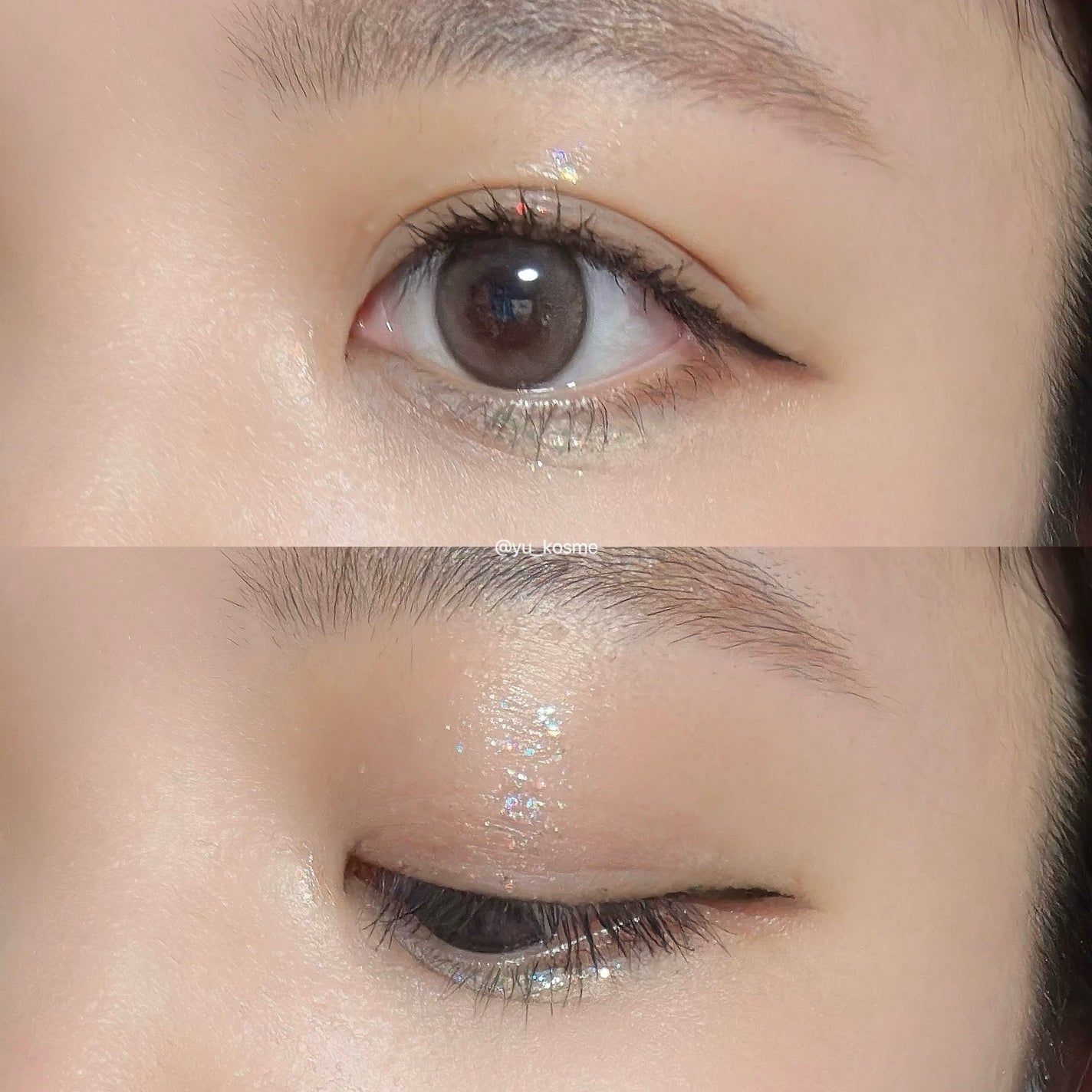 グリッター イルミネーションライナー R/CipiCipi/リキッドアイライナーを使ったクチコミ(3枚目)