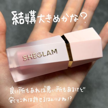 ゆっちゃん on LIPS 「【SHEIN】やっぱり青みピンクチークって可愛すぎるよね！？S..」（6枚目）