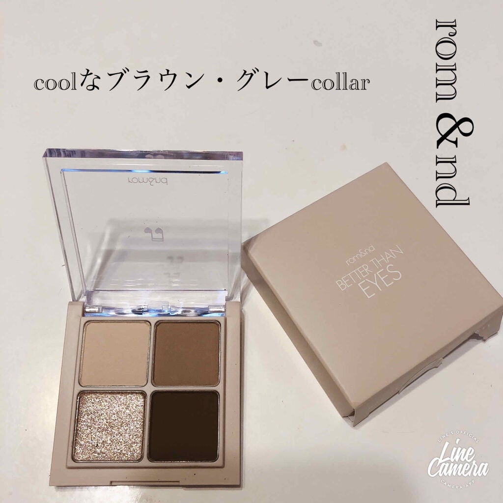 ベターザンアイズ ミュージックシリーズ/rom&nd/アイシャドウパレットを使ったクチコミ(1枚目)