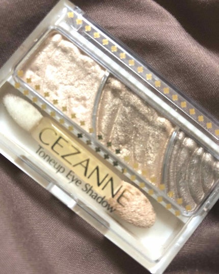トーンアップアイシャドウ/CEZANNE/アイシャドウパレットを使ったクチコミ(1枚目)