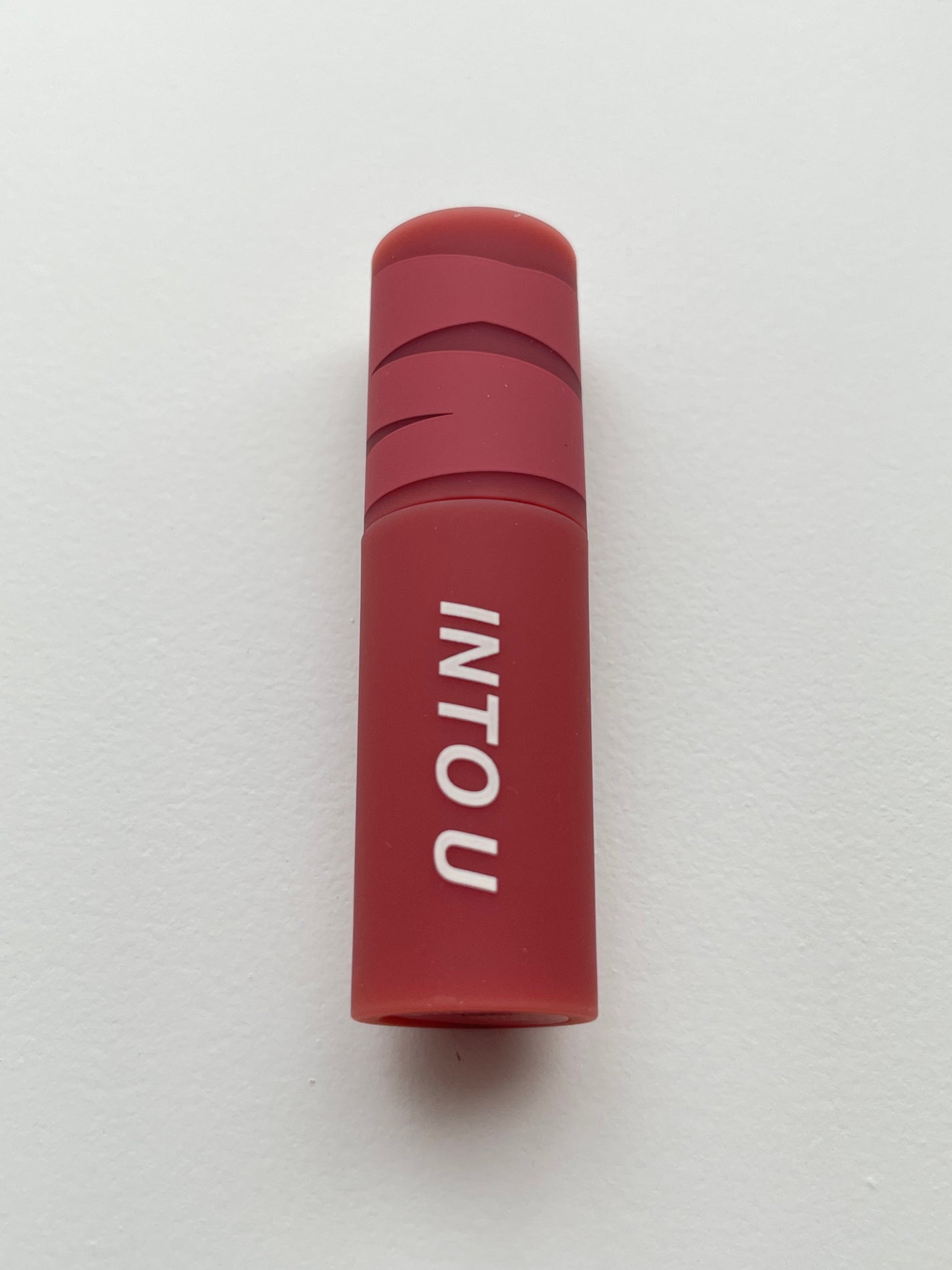 スーパーマットリップ&チークマッド/INTO U/口紅を使ったクチコミ(1枚目)