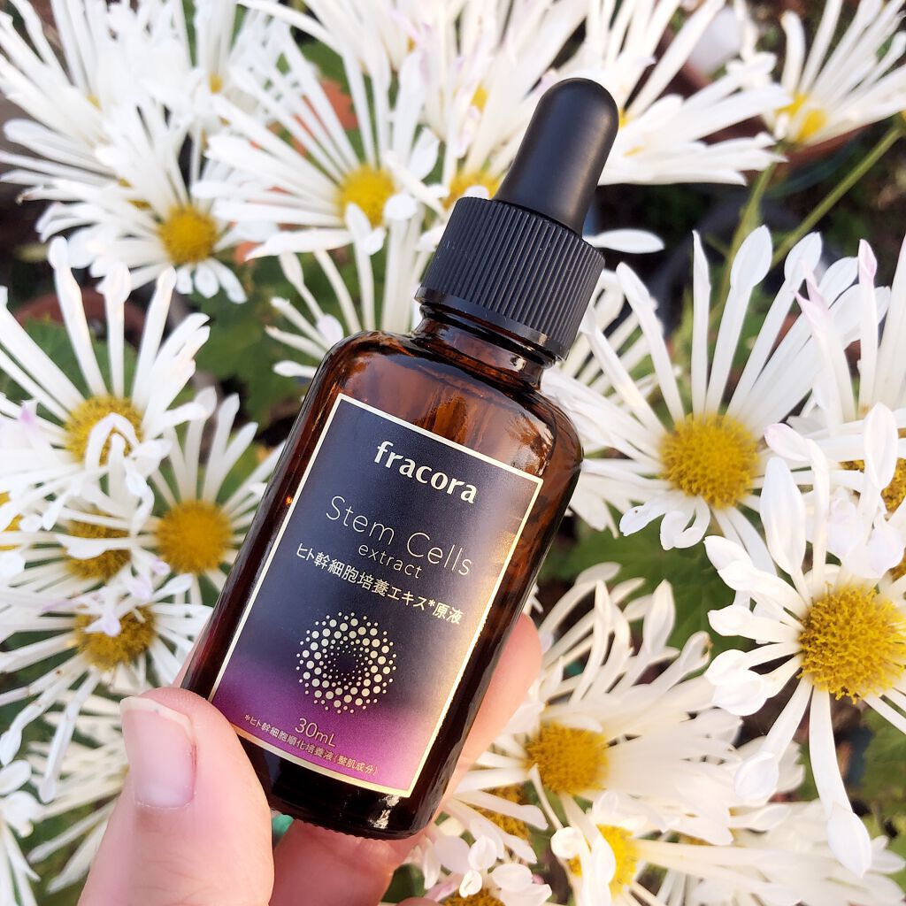 ヒト幹細胞培養エキス原液/fracora/美容液を使ったクチコミ(1枚目)