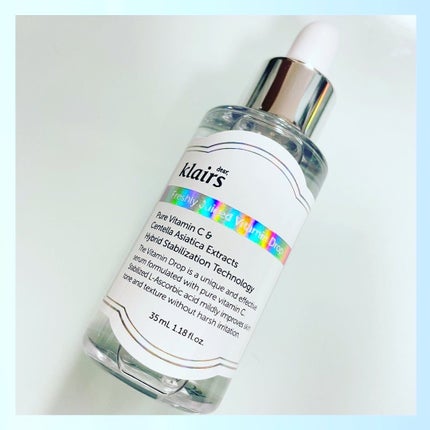 フレッシュリージュースドビタミンドロップ(35ml)/Klairs/美容液を使ったクチコミ(2枚目)