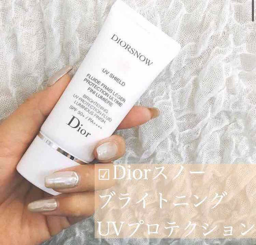 スノー ブライトニング UVプロテクション 50+/Dior/日焼け止め・UVケアを使ったクチコミ(1枚目)