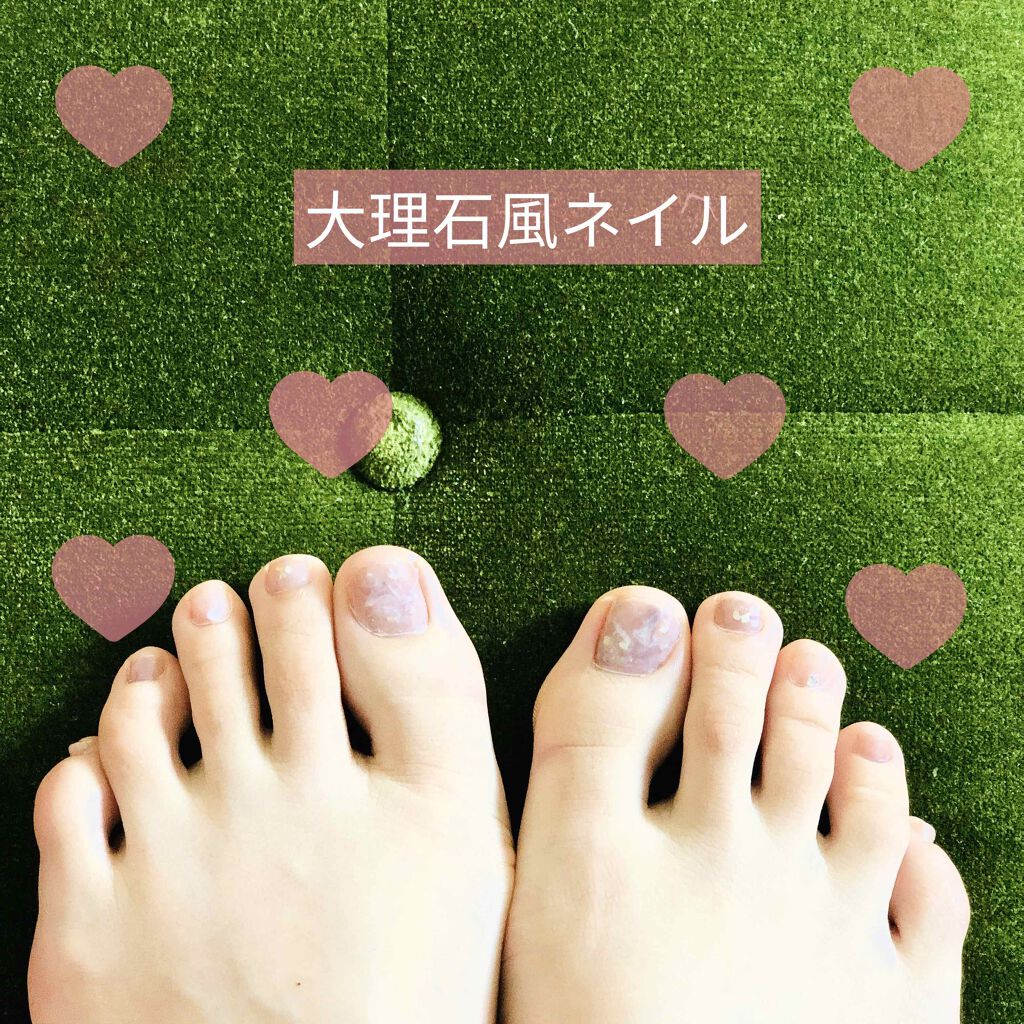 mopi on LIPS 「大理石ネイル💅難しそうに見えるけど意外に簡単です!👉ぽいんと・..」(1枚目)