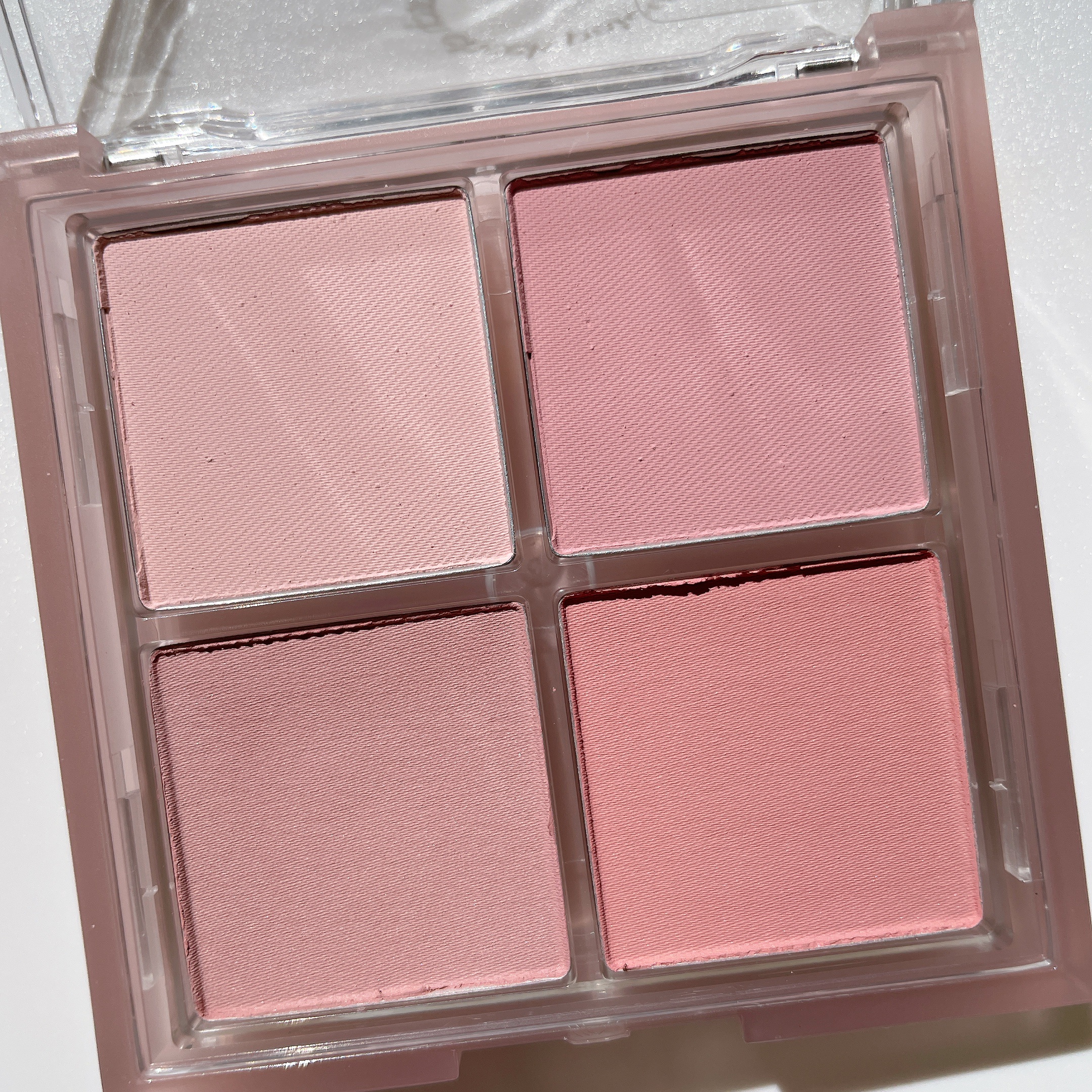 ミックスマッチチークパレット/be aube/パウダーチークを使ったクチコミ（2枚目）