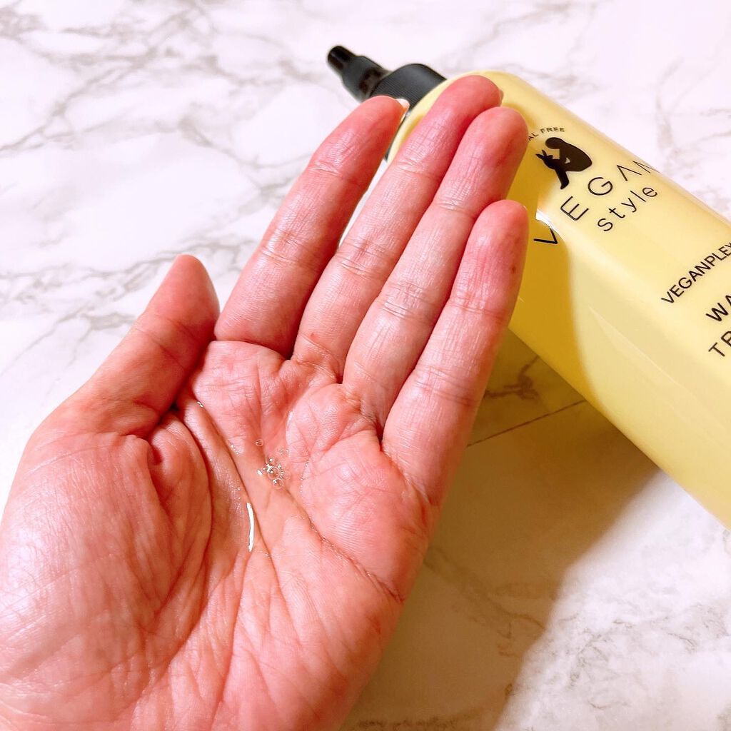 ウォータートリートメント /ヴィーガンスタイル/洗い流すヘアトリートメントを使ったクチコミ(3枚目)