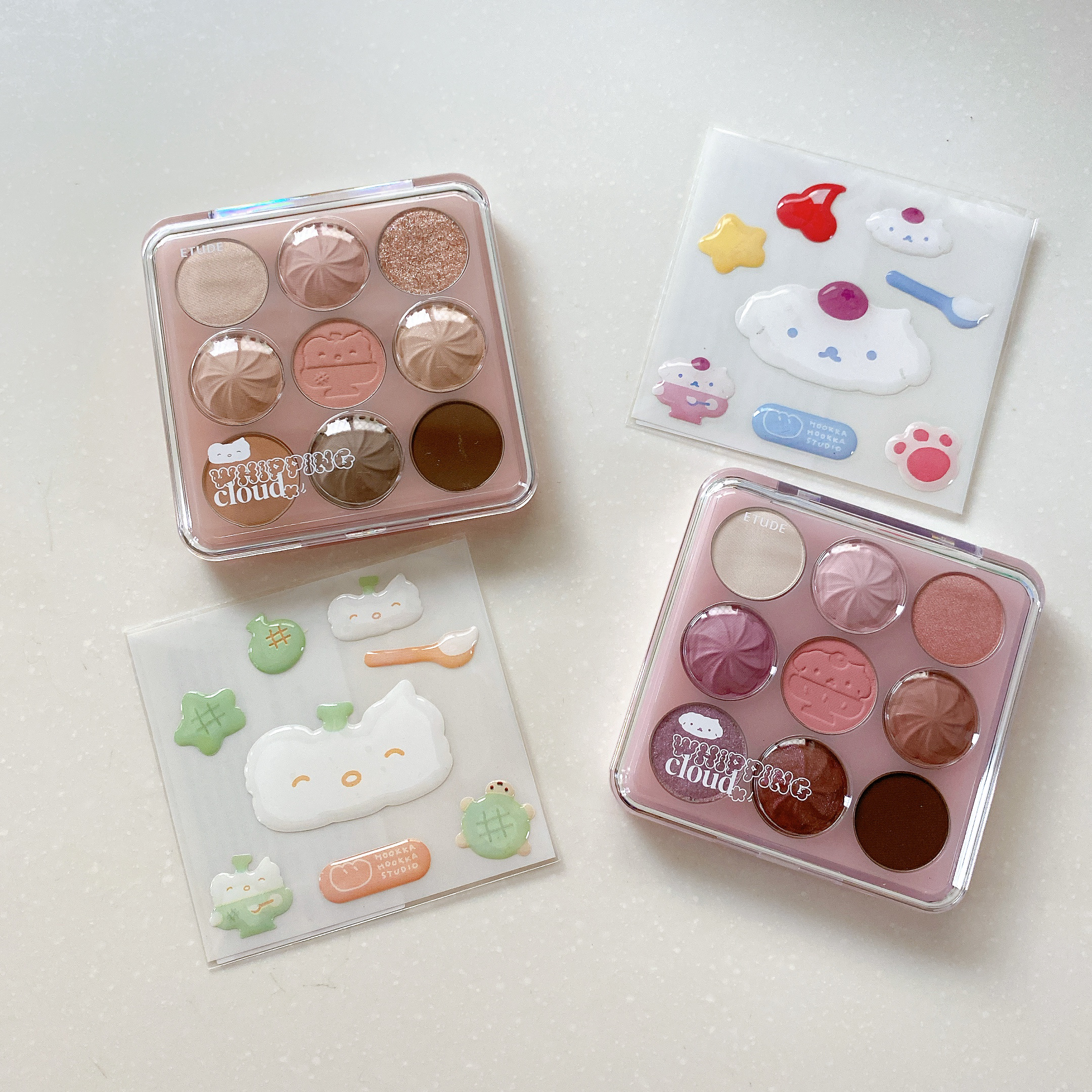 プレイカラーアイズ　ホイッピングクラウドコレクション/ETUDE/アイシャドウパレットを使ったクチコミ（1枚目）