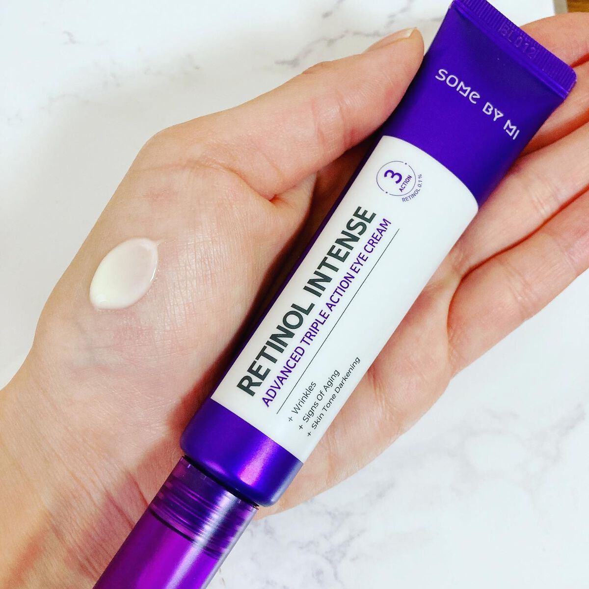 レチノールインテンシブ アドバンスドトリプルアクションアイクリーム/SOME BY MI/アイケア・アイクリームを使ったクチコミ(3枚目)