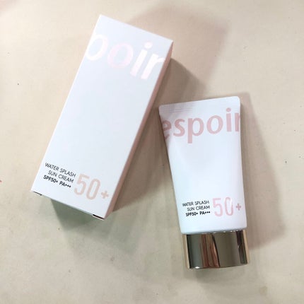 ウォータースプラッシュサンクリーム/espoir/日焼け止め・UVケアを使ったクチコミ(1枚目)