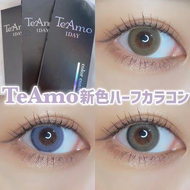 TeAmo 1DAY ダス グレージュ Dus Greige/TeAmo/ワンデー（１DAY）カラコンを使ったクチコミ（1枚目）