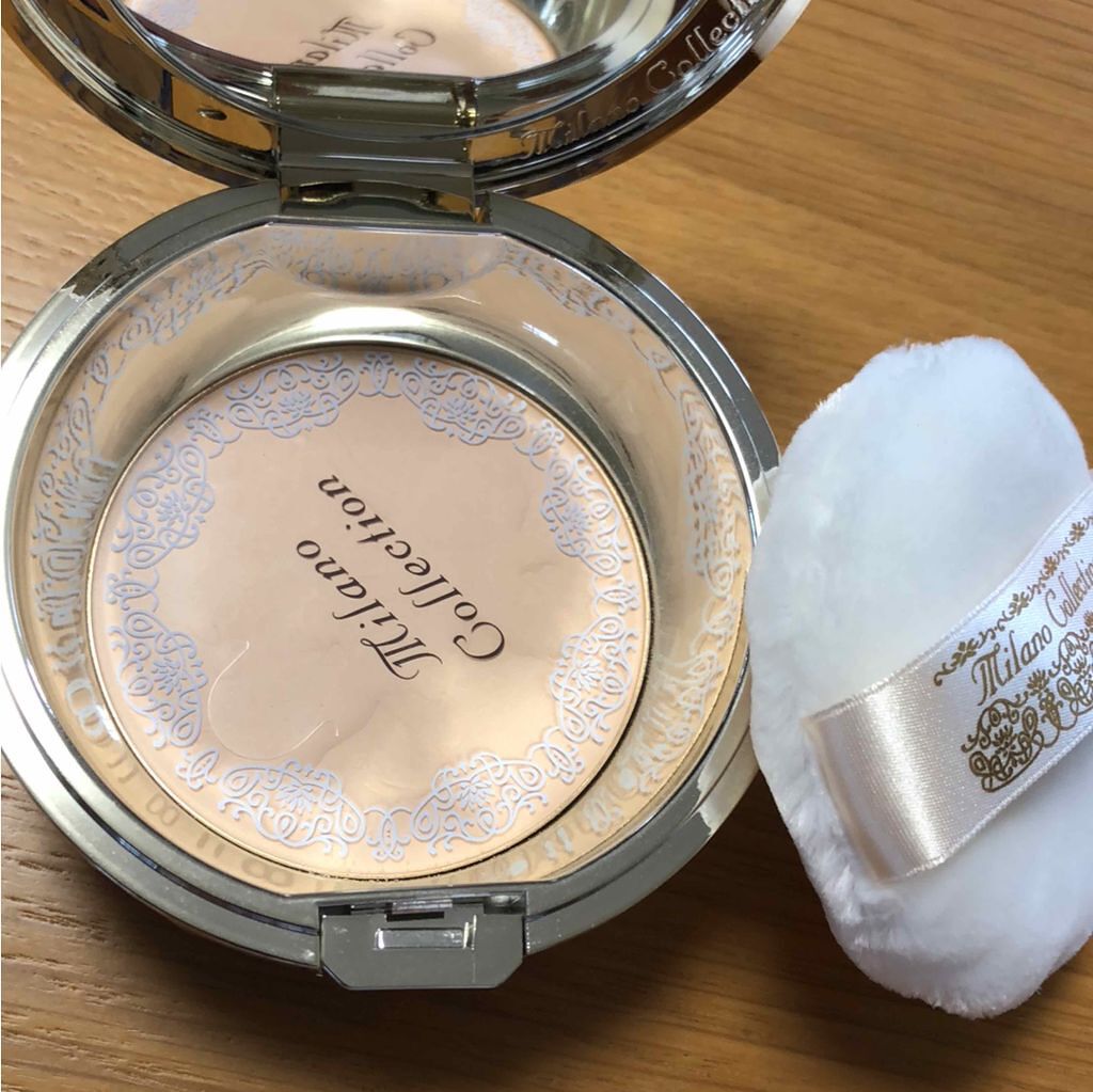 フェースアップパウダー<ミラノコレクション2018>/ミラノコレクション/プレストパウダーを使ったクチコミ(2枚目)