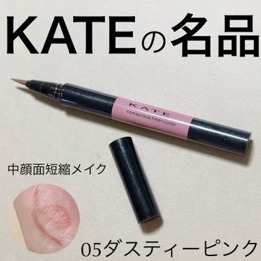 コンシャスライナーカラー/KATE/リキッドアイライナーを使ったクチコミ（1枚目）