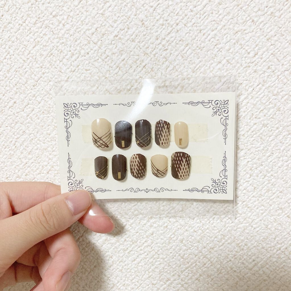 ネイルチップ/DAISO/ネイルチップ・パーツを使ったクチコミ(3枚目)