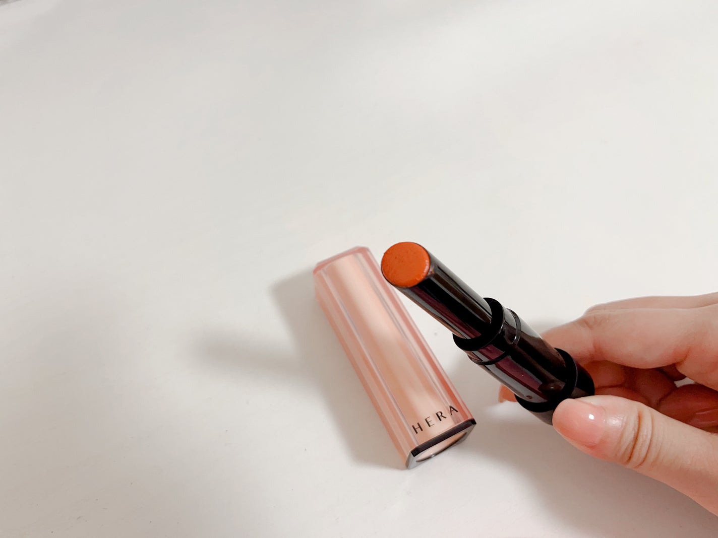 センシュアルスパイシーヌードバーム/HERA/口紅を使ったクチコミ(4枚目)