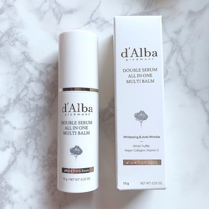 ダブルセラムオールインワンマルチバーム/ダルバ/フェイスバームを使ったクチコミ(5枚目)