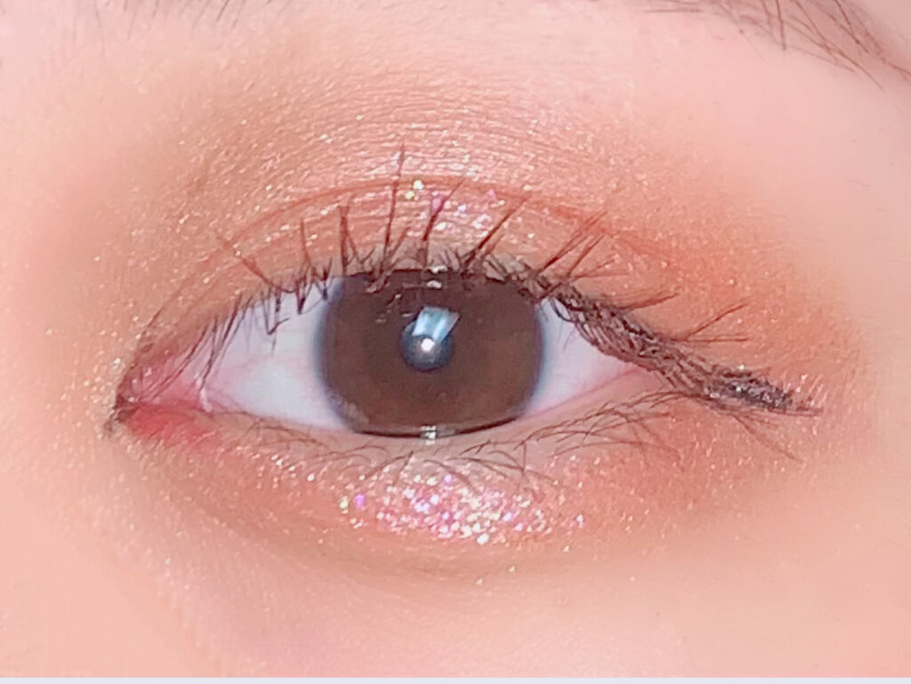 リキッド グリッター シャドウ/rom&nd/グリッターを使ったクチコミ（3枚目）