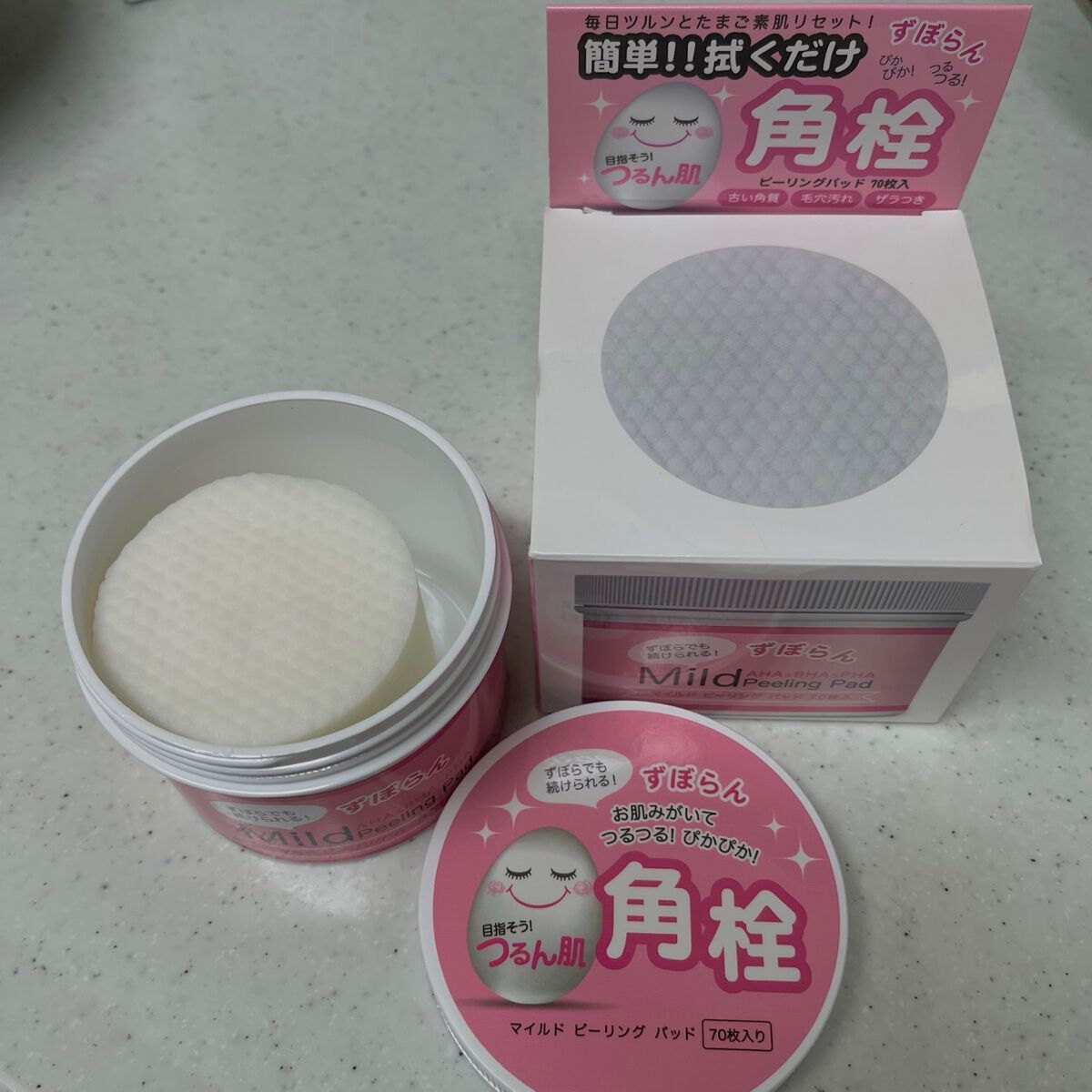 マイルドピーリングパッド/MJ-Care/トナーパッドを使ったクチコミ（1枚目）