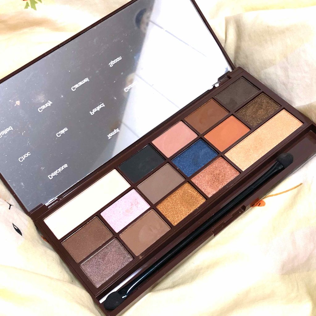 アイラブチョコレート/MAKEUP REVOLUTION/アイシャドウパレットを使ったクチコミ(1枚目)