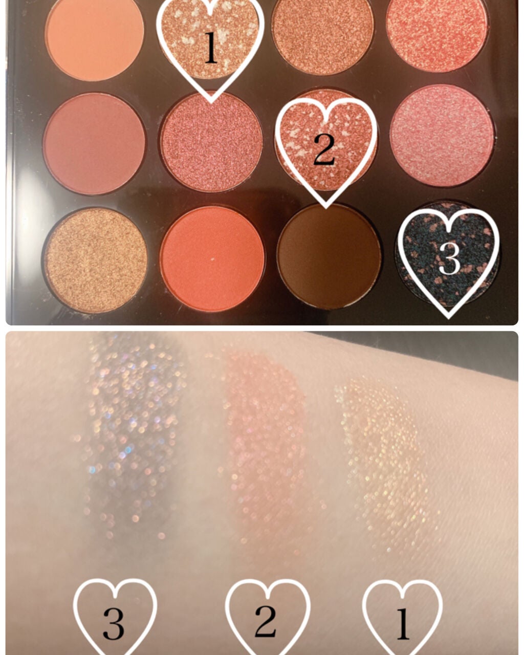 大英博物館 エジプトシリーズ アイシャドウパレット/ZEESEA/アイシャドウパレットを使ったクチコミ(2枚目)